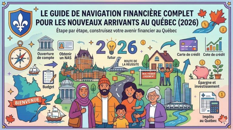 Le guide de navigation financière complet pour les nouveaux arrivants au Québec (2026)