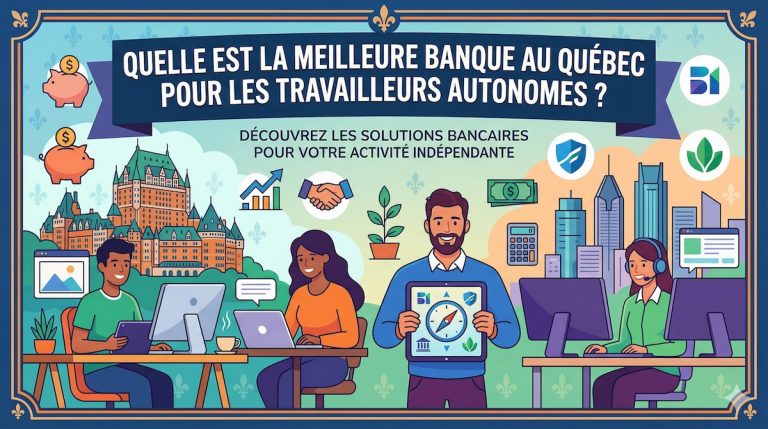 Quelle est la meilleure banque au Québec pour les travailleurs autonomes ?